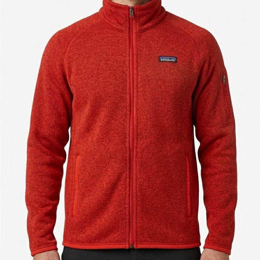 Patagonia Better Sweater Full-Zip Jacket | Men’s Small | Paintbrush Red | EUC